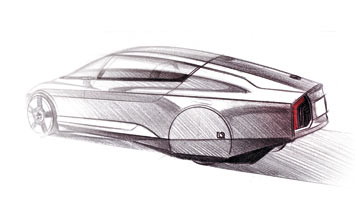 VW L1 Concept design sketch