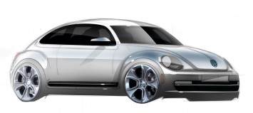 VW New Beetle Design Sketch