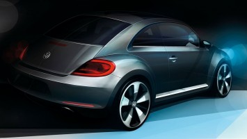 VW New Beetle Design Sketch