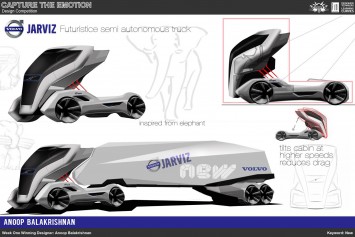 Week 1 Truck Concept by Anoop Balakrishnan