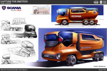 Week 1 Truck Concept by Darko Markovic