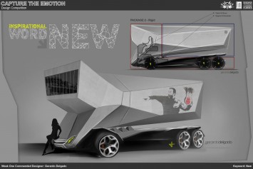 Week 1 Truck Concept by Gerardo Delgado