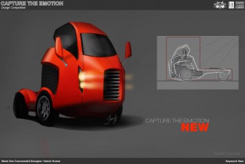 Week 1 Truck Concept by Harish Kumar