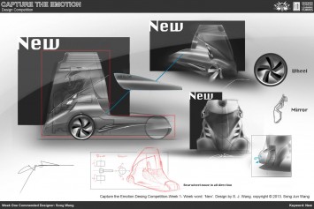 Week 1 Truck Concept by Song Jun Wang