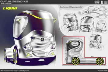 Week 2 Truck Concept by Lukasz Myszynski