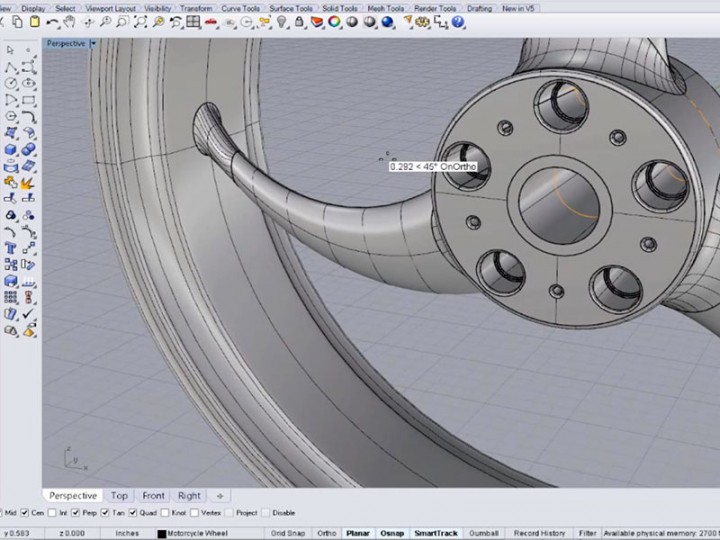 Sketch to 3D Model – Detailing your model in Rhinoceros