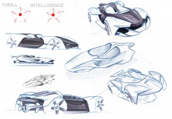 Zenos Cars E10 roadster - Design Sketches