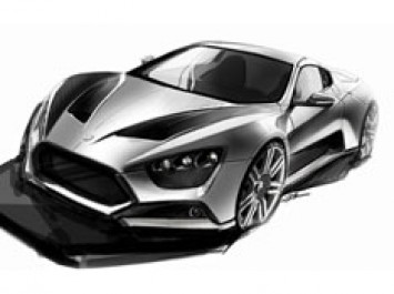 Zenvo ST1 Design Sketch