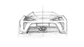 Zenvo ST1 Design Sketch